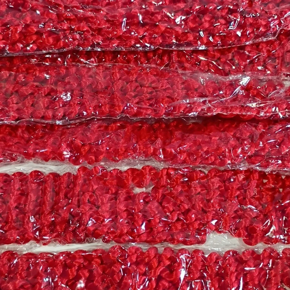 Red Passion Twist Hair 30”‎ • 7 Packs Water Wave Crochet Braids • Boho/Butterfly